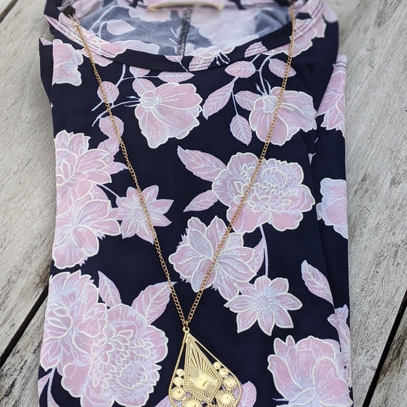 Tiffany & Grey Floral Summer Dress sz M - Picture 14 of 14